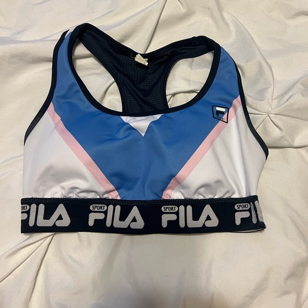 fila racerback sports bra